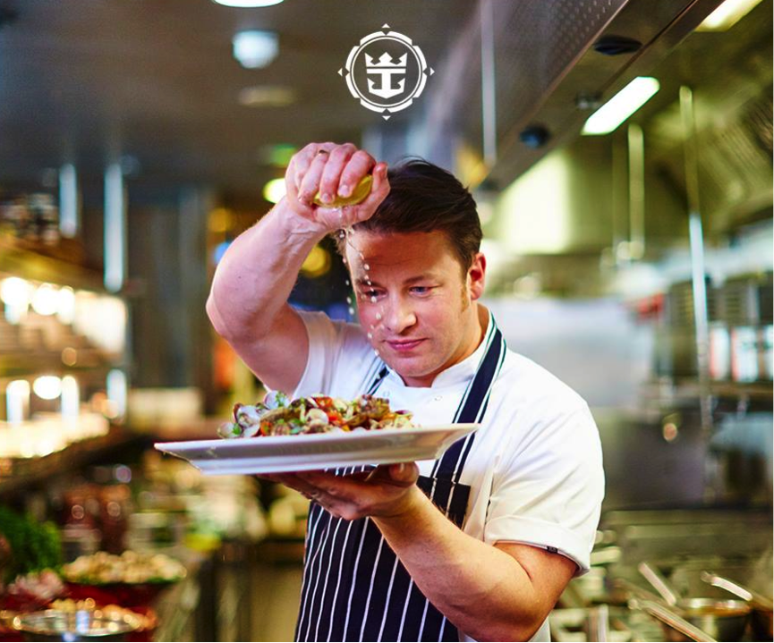 Jamie Oliver na Royal Caribbean!